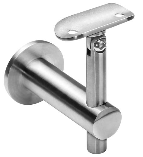 metal hand rail brackets|wall mounted handrail bracket.